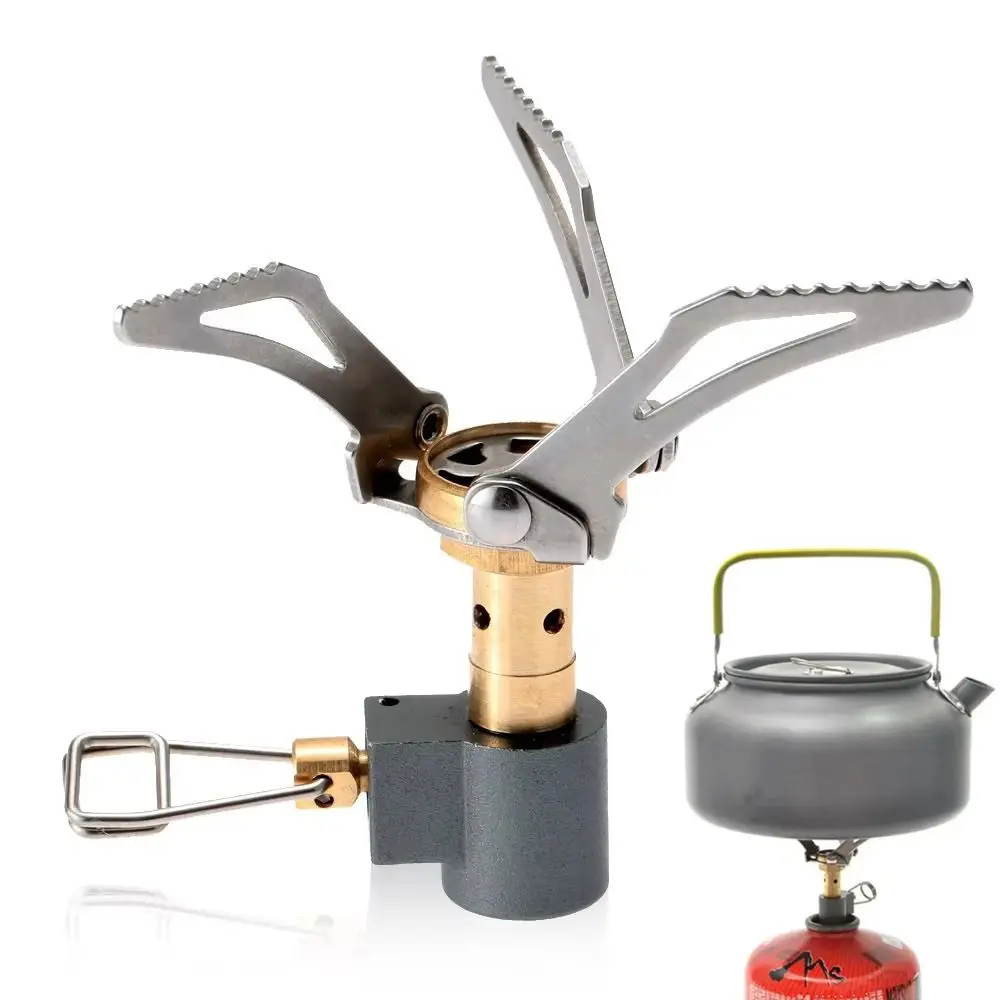 

Folding Gas Stove Burner Mini All-in-one Foldable Furance Head High Quality Durable Picnic Stove Burner For Picnic Cooker