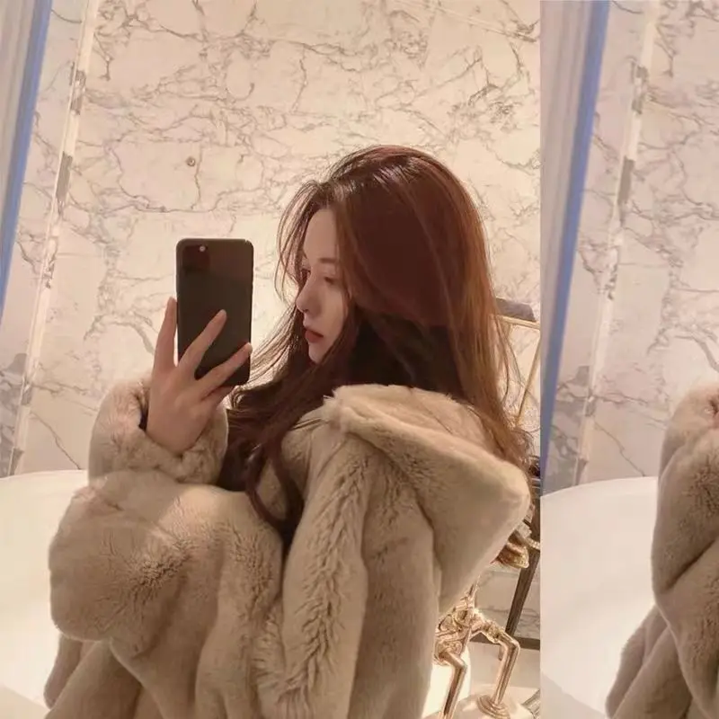 

Женская куртка из овечьей шерсти с широкими плечами, широкими шарнирами, расширенным соединением, большой соединитель, просторное звено, вспомогательное крепление GF