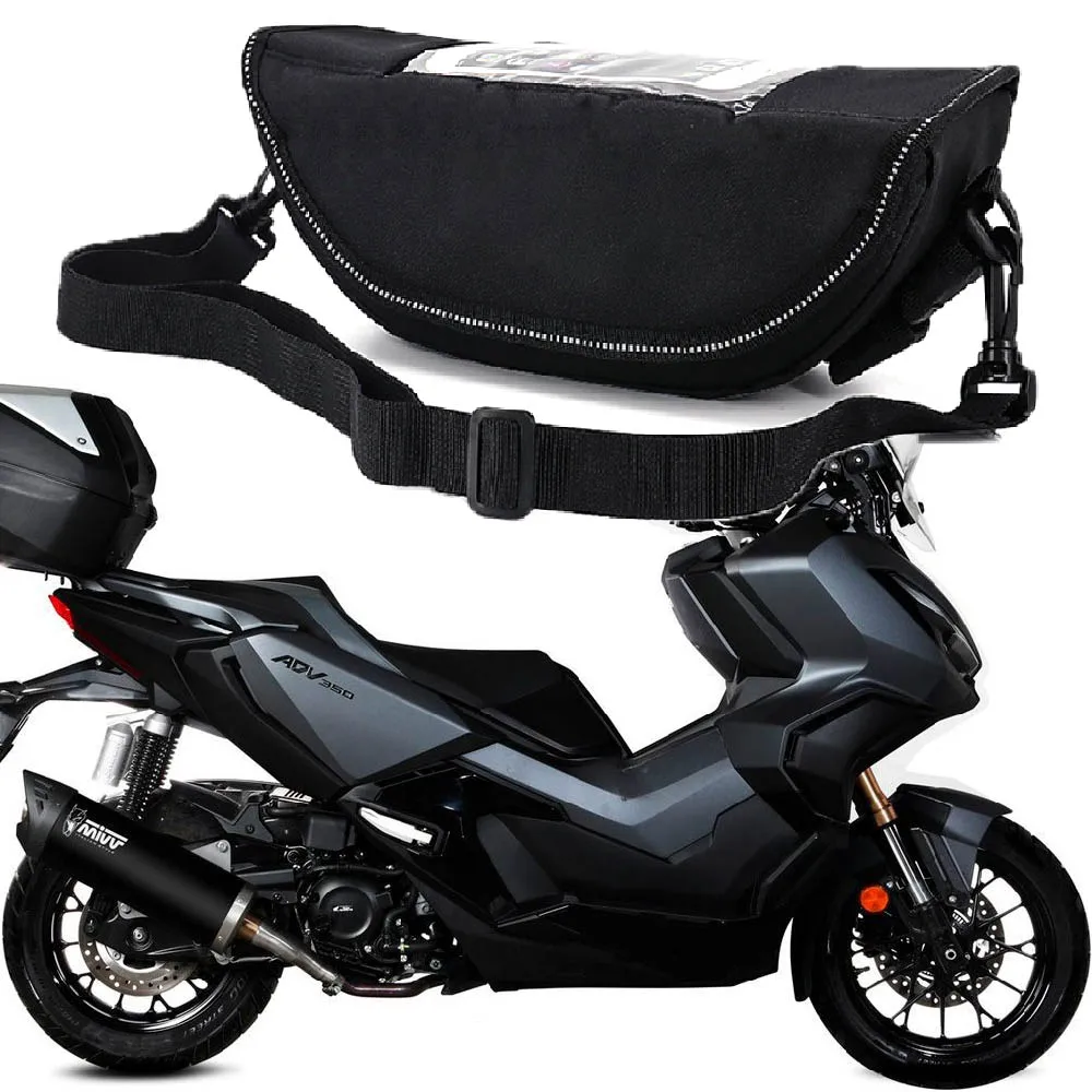 

For HONDA ADV350 adv350 ADV 350 Motorcycle accessory Waterproof And Dustproof Handlebar Storage Bag navigation bag