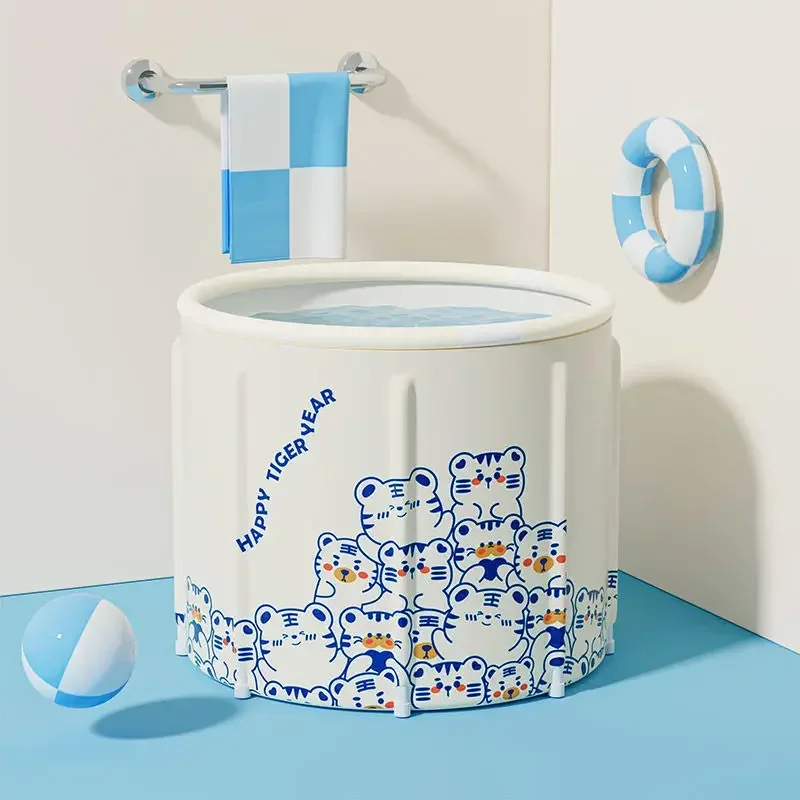 

Складное ведро для ванной комнаты для новорожденных, бассейн, складная ванна для детей, утолщенная ванна