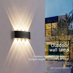 LED Up Down Illuminated Wall Light Waterproof Interior Wall Light Bedroom Living Room Corridor Indoor and Outdoor Lighting