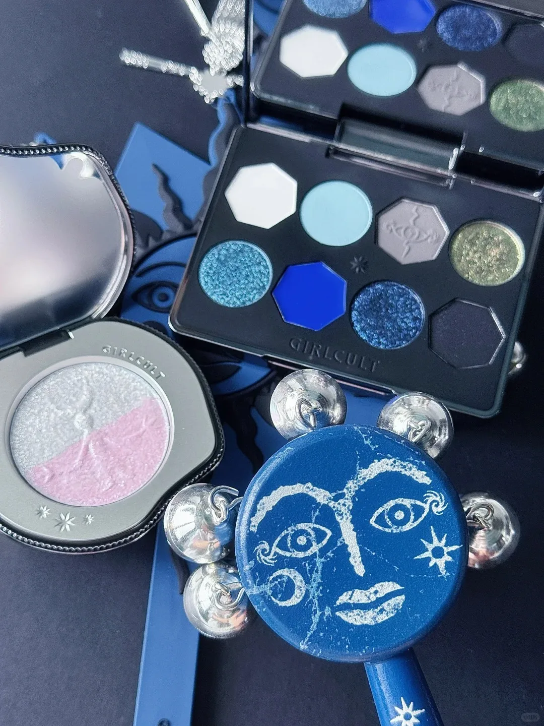 Girlcult Miomu سلسلة 8 لون بريق عينيه لوحة الحرباء ماتي لامع لوحة مقاومة للماء ظلال العيون سموكي ماكياج #6