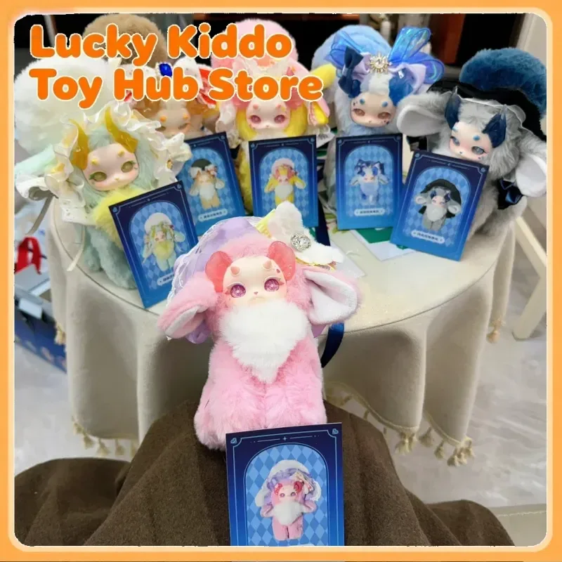 

Genuine Tutulong V3 Fantasy Colorful Crystal Series Blind Box Kawaii Cat Rabbit Doll Collectible Trendy Toys Ornament Gift