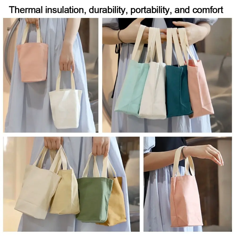 Insulated Umbrella Bag Tumbler Case Cup Holder Canvas Pouch Bottle Sleeve Water Bottle Holder Water Bottle Handbag