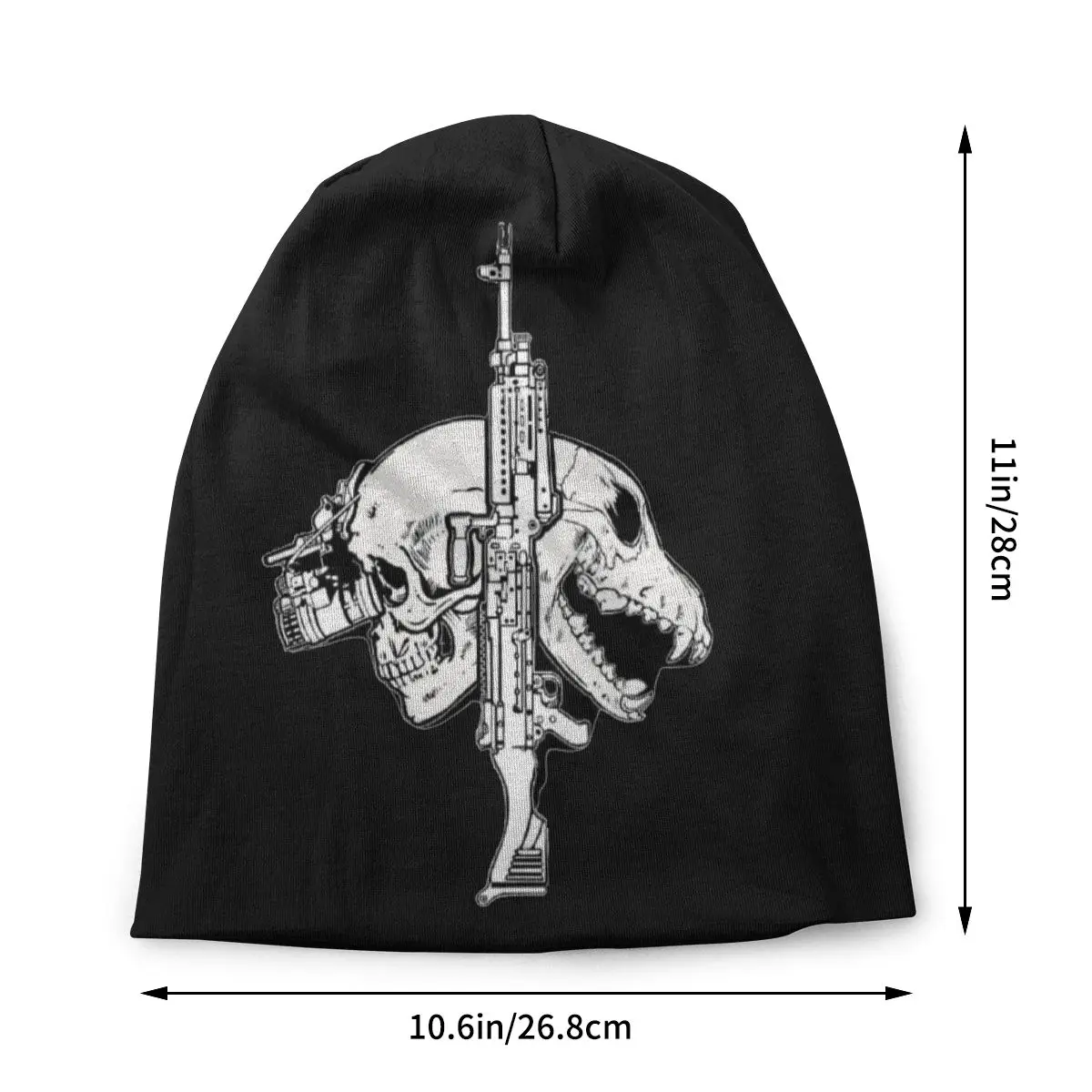 Hand Gun Forward Observations Group Unisex Bonnet Winter Cycling Double Layer Thin Hats For Men Women