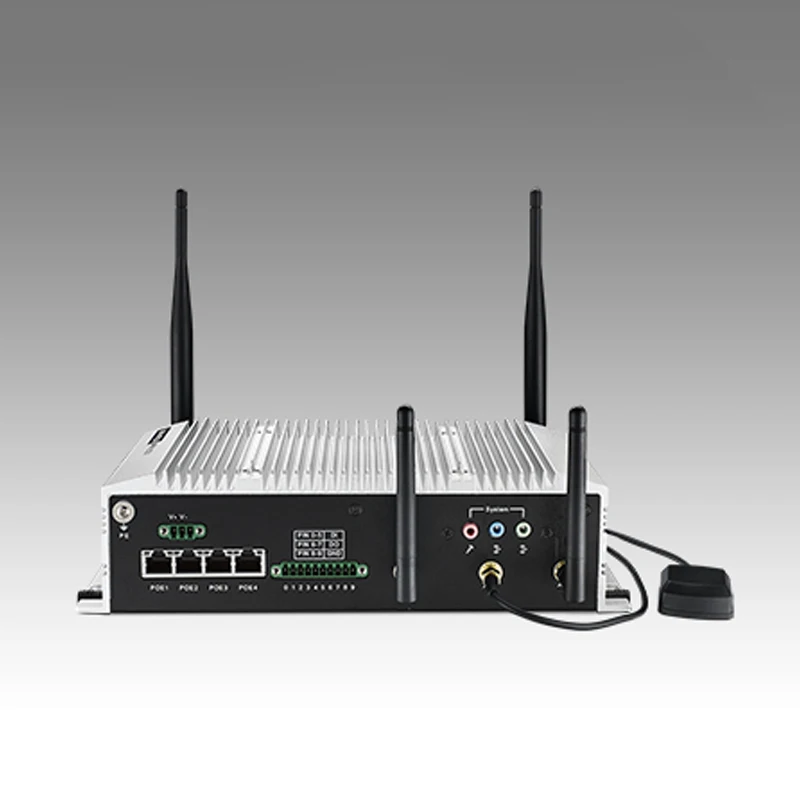 

Advantech ARK-2121S Уличный автомобильный сетевой видеорегистратор с 4 портами PoE Intel Atom E3845 Безвентиляторный мини-ПК Промышленная коробка Встроенный компьютер