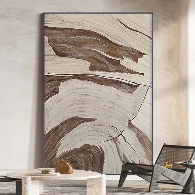 

Ручная роспись декоративный современный минималистичный фон для гостиной настенный абстрактный тихий стиль подвеска