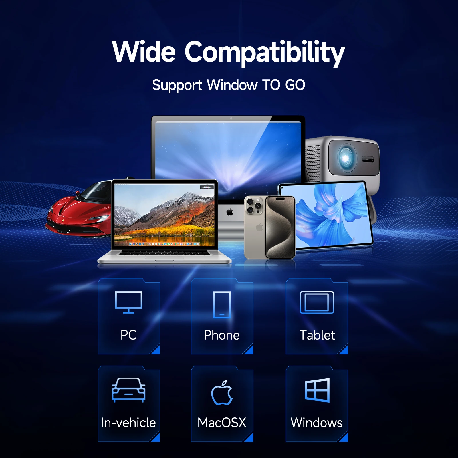 Fanxiang F951 2000MB/s Solid State Pen Drive USB3.2 Gen2x2 512GB 1TB 2 in 1 Type-C+USB-A High Speed Flash Drive For Laptop Phone