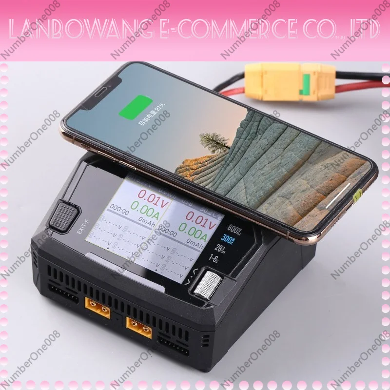 6S Dual RC Balance Charger 800W 16A LiPo Battery Charger AC 300W DC Smart Charge Discharge