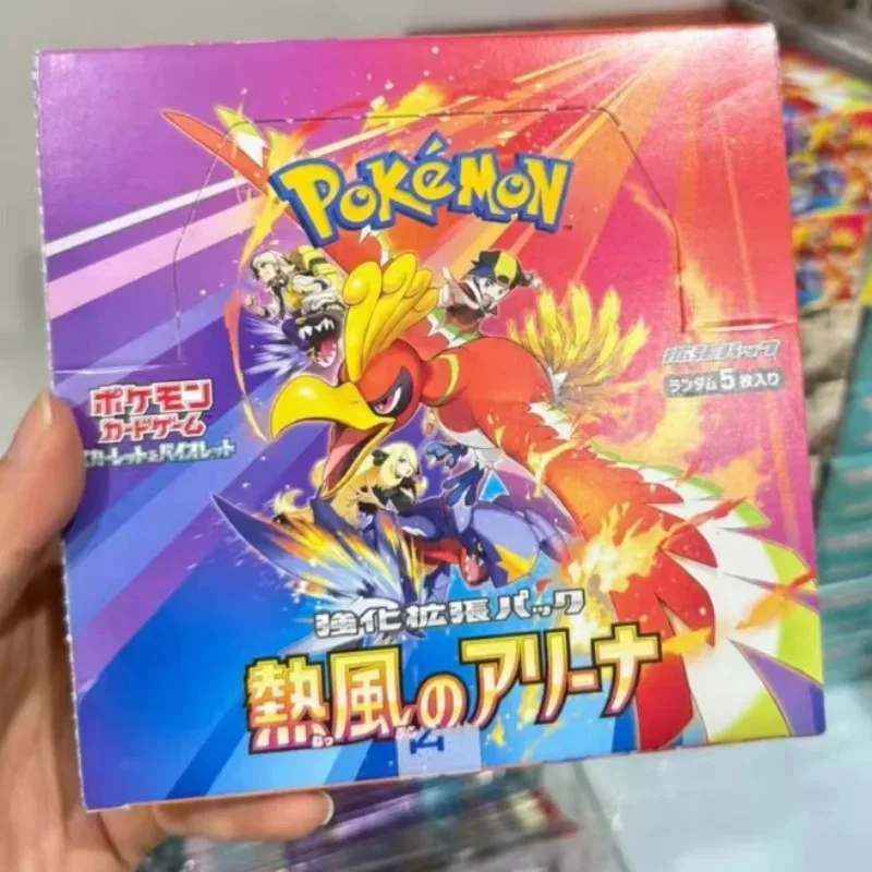 100% الأصلي البوكيمون Sv9a الداعم حزمة التجارة أنيمي بطاقة PTCG النسخة اليابانية جمع بطاقات حزمة واحدة لعبة هدايا عيد الميلاد