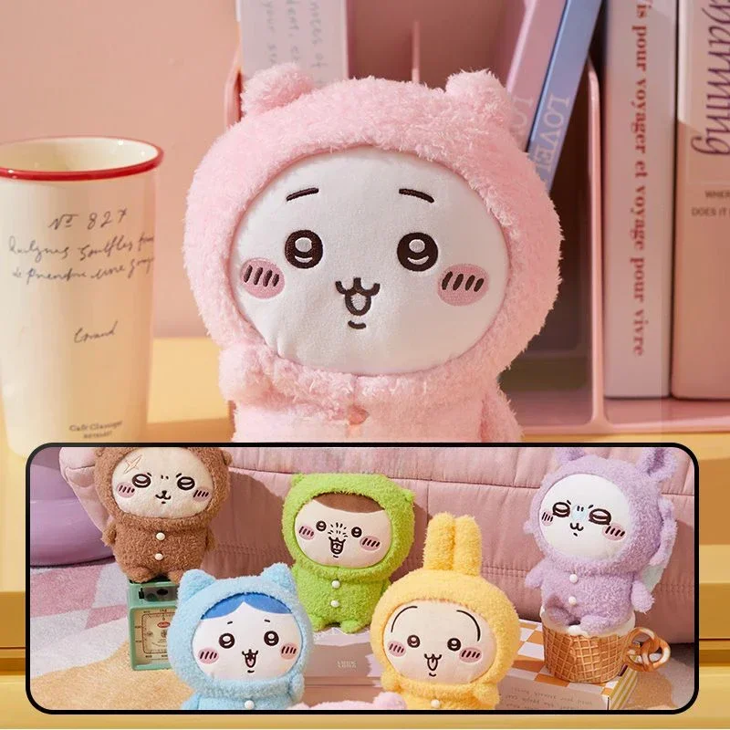 MINISO Chiikawa Pajama Series Fluffy Pendant Creative Soft and Cute Hachiware Usagi Home Decoration Girls and Children Gift