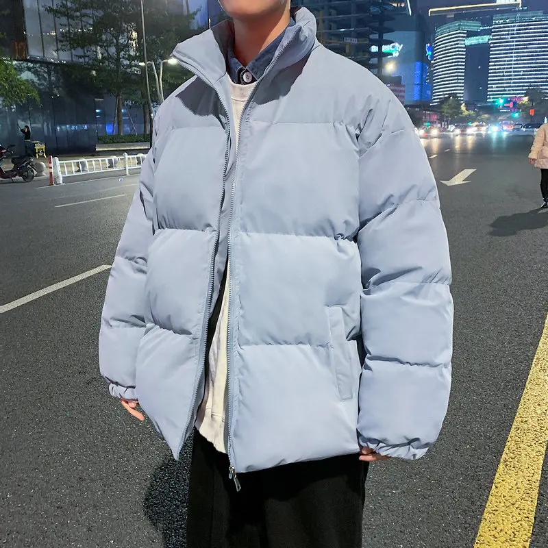 Harajuku Winter Men Warm Parkas Jacket Thicken Coat Casual Loose Fashion Woman Streetwear Hip Hop Oversized Puffer Outerwear 5XL