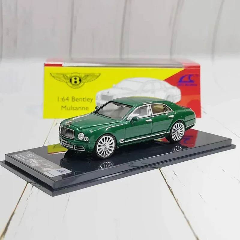 Model Car 1:64 Mulsanne Alloy Die-cast Simulation Vehicle Collection - Green