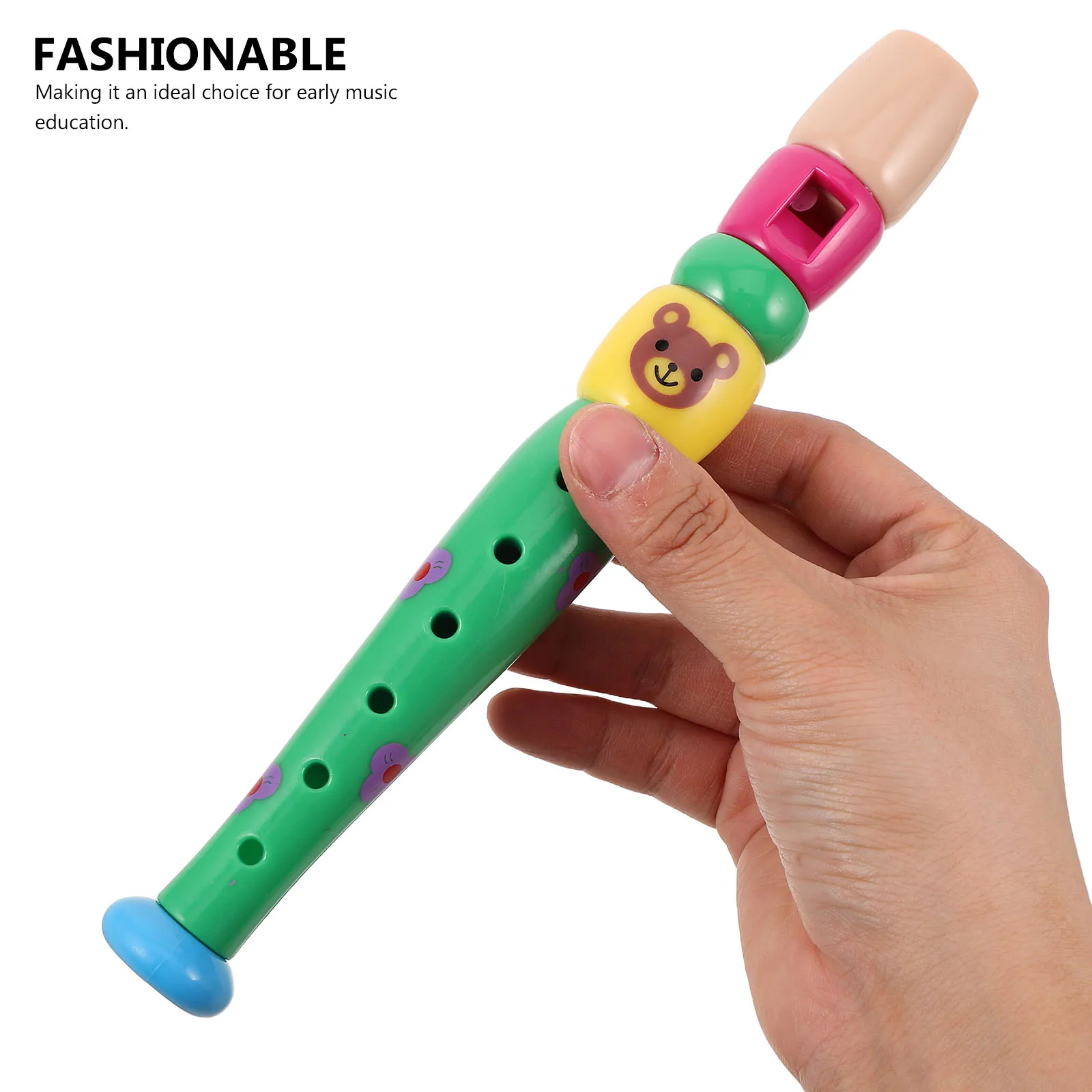 4 個フルート楽器フルート子供楽器プラスチッククラリネット初心者木管楽器おもちゃサウンド練習