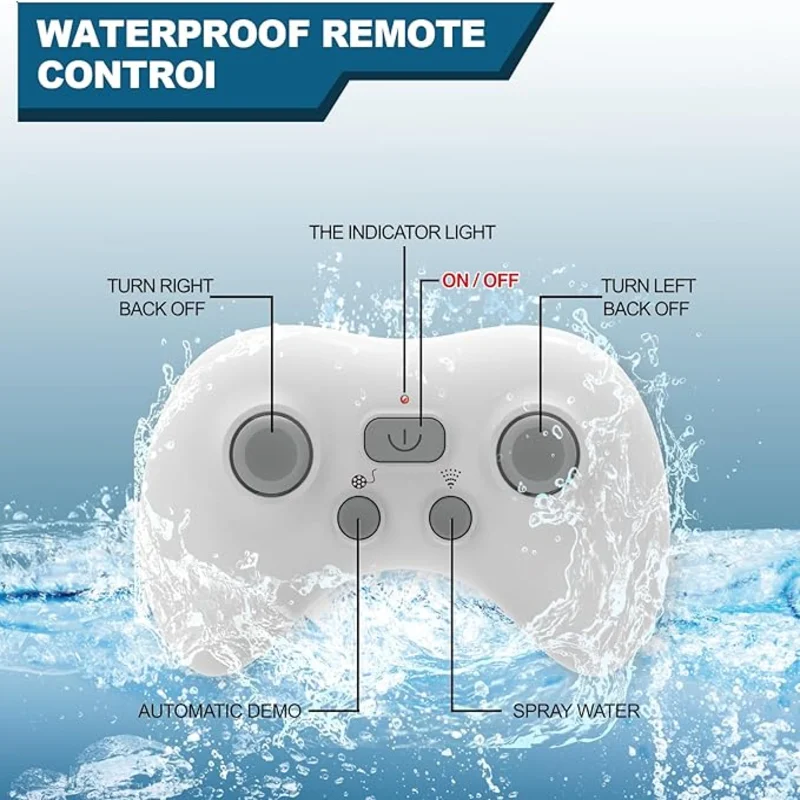 2.4G สมาร์ท Rc รีโมทคอนโทรลปลาวาฬชาร์จ Bionic ไฟฟ้ามอเตอร์ปลาจําลองโยกปลาฤดูร้อนเด็กน้ําของเล่น
