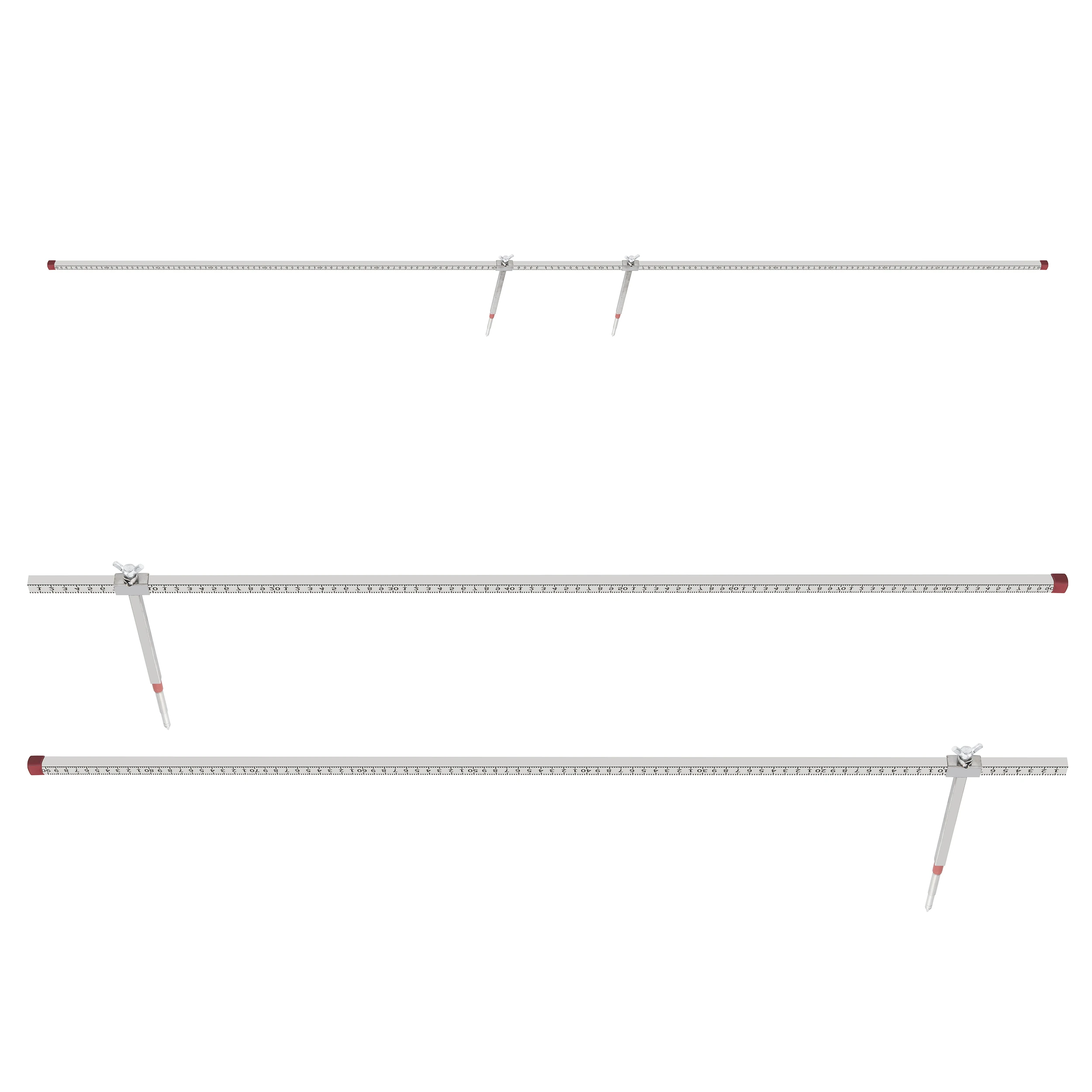 Outils de tôle de voiture, réparation de faisceau de carrosserie d'accident, inspection de correction, ruban à mesurer bidimensionnel en acier inoxydable