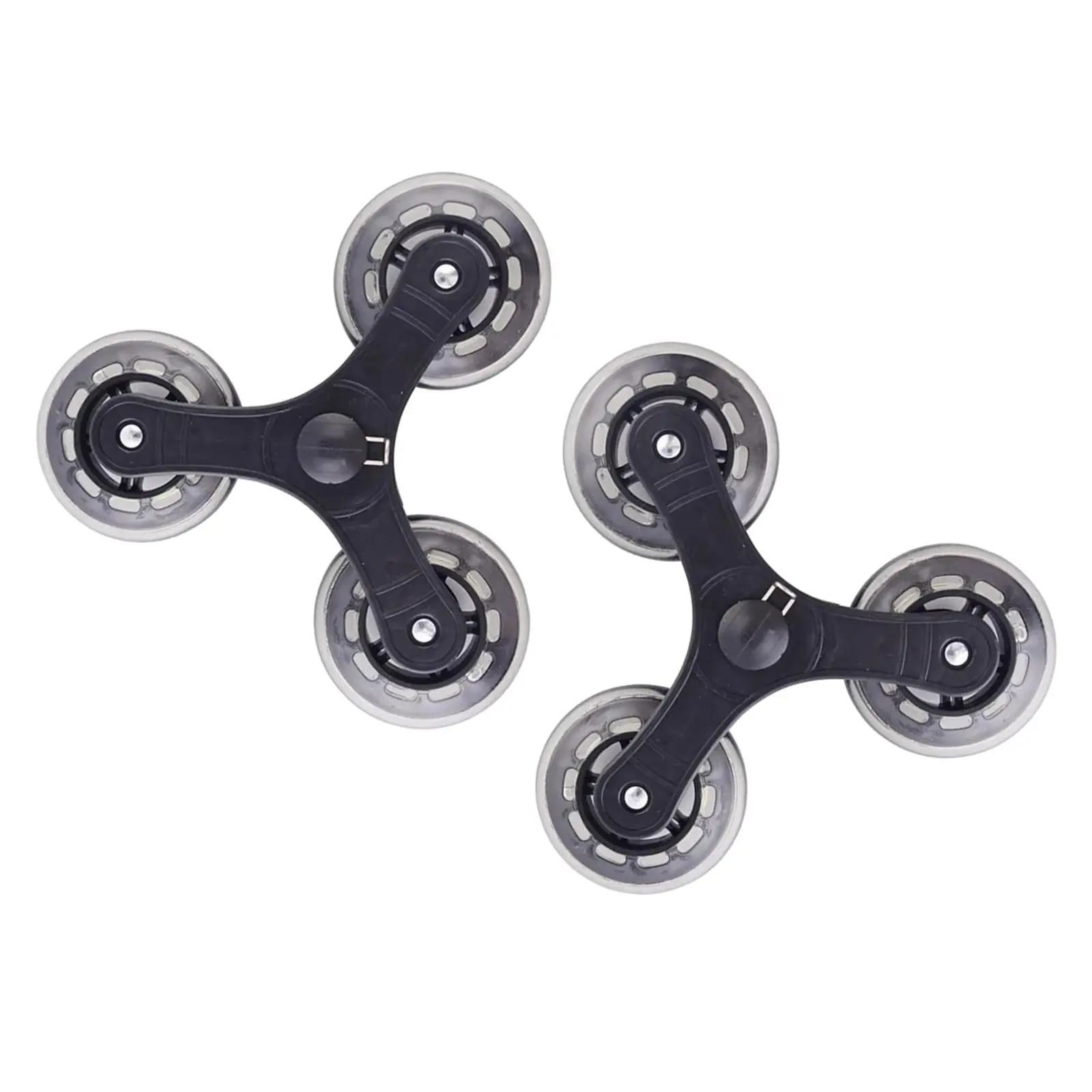 2 Pieces Stair Climbing Wheels Easy Installation Multipurpose Accessories