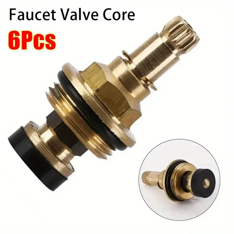 

Faucet Valve Core G1/2 "Quick Release Faucet Valve Core Replacement Brass Tap Cartridges Kitchen Bathroom Faucet Accessories