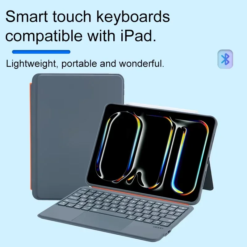 

Backlit Magnetic Split Keyboard Case for IPad Air11 2024 M2 Air4 Air5 10th 10.9,Bluetooth Keyboard for IPad Pro11 1st2nd 3rd 4th