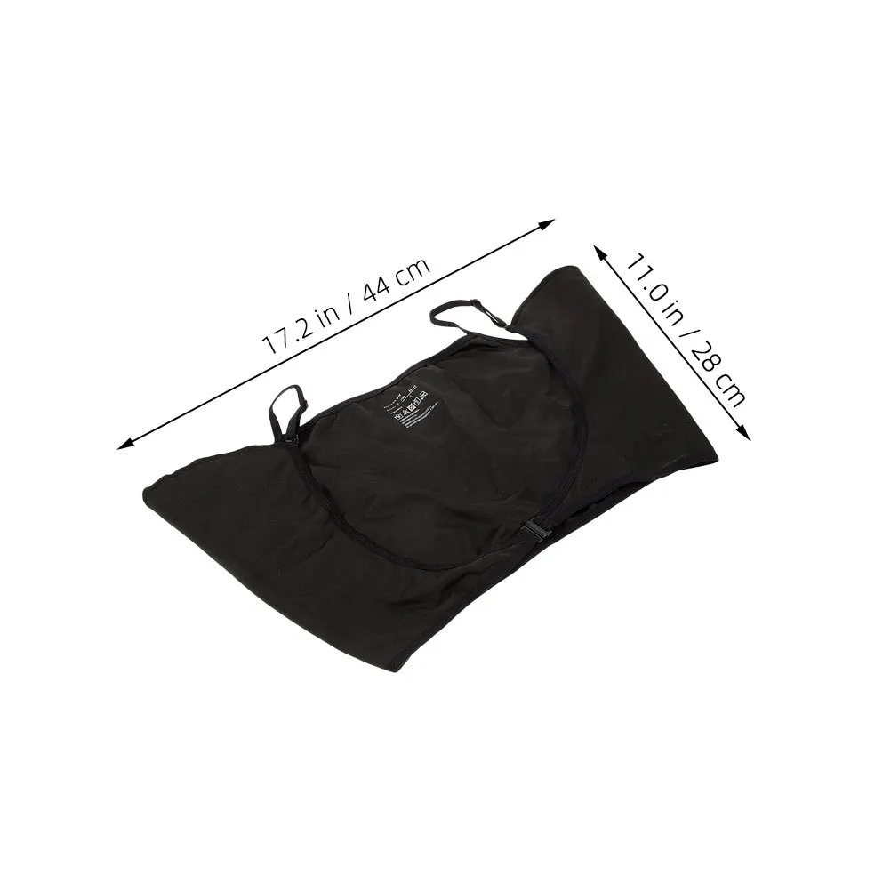 Camisetas interiores absorbentes del sudor para mujer: almohadillas para el sudor ligeras, transpirables, reutilizables, para las axilas y la espalda, lavables para la playa de verano, 2 uds.