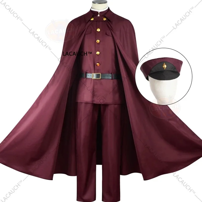 Anime Bungou Stray Dogs 4th Season Nikolai Gogol Cosplay Costume Saigiku Jouno Genichirou Fukuchi Teruko Okura Halloween Uniform view 4