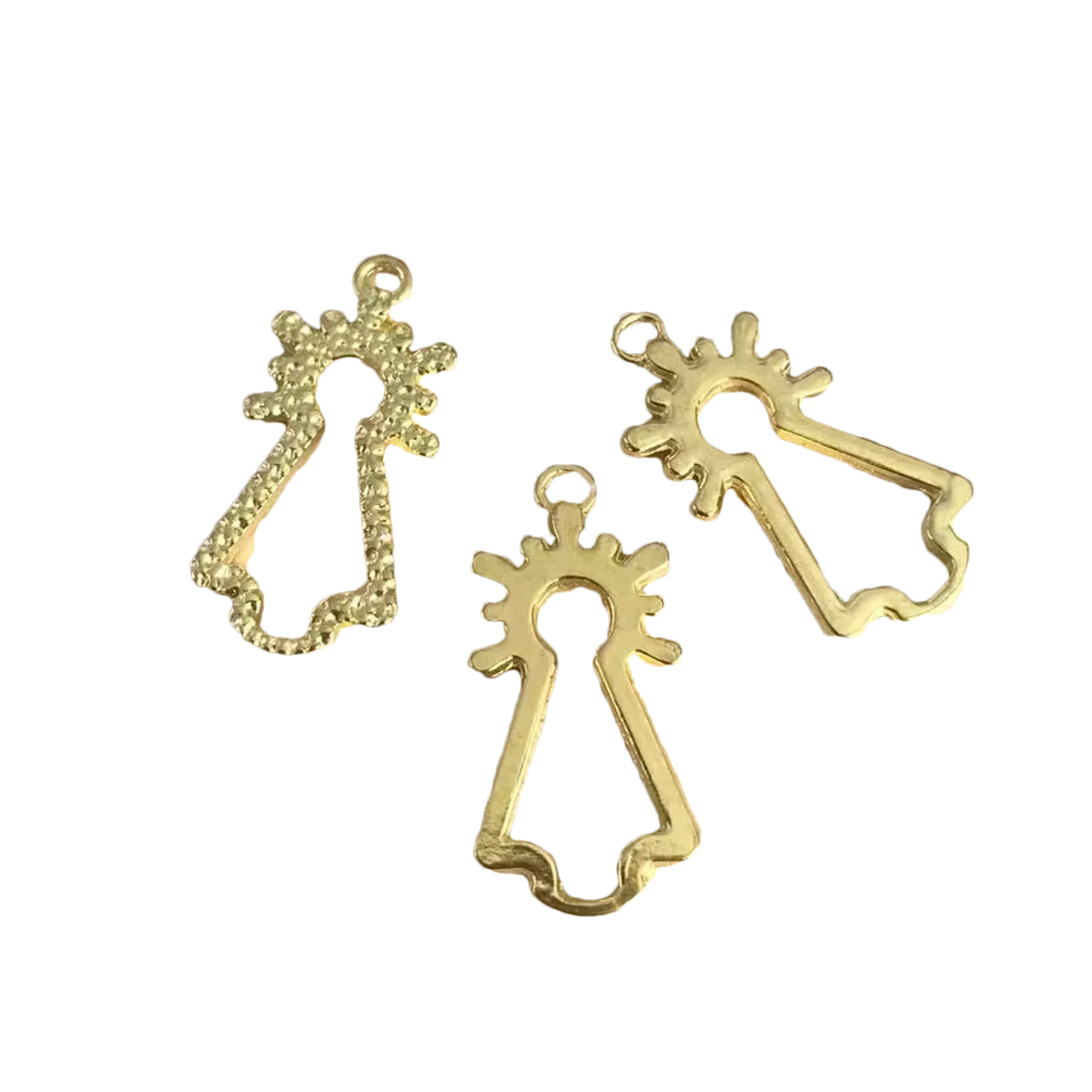 30 Stück 25*13mm aushöhlen NTRA SRA DEL Charms Anhänger EF1841 – Detail 4