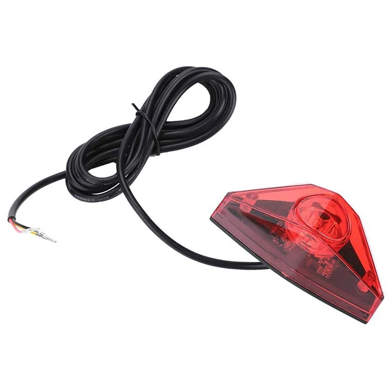 Ebike Brake Rear Light Electric Bicycle Tail Light DC6V 12V 24V 36V 48V 60V LED Ebike Light Electric Bicycle Lamp