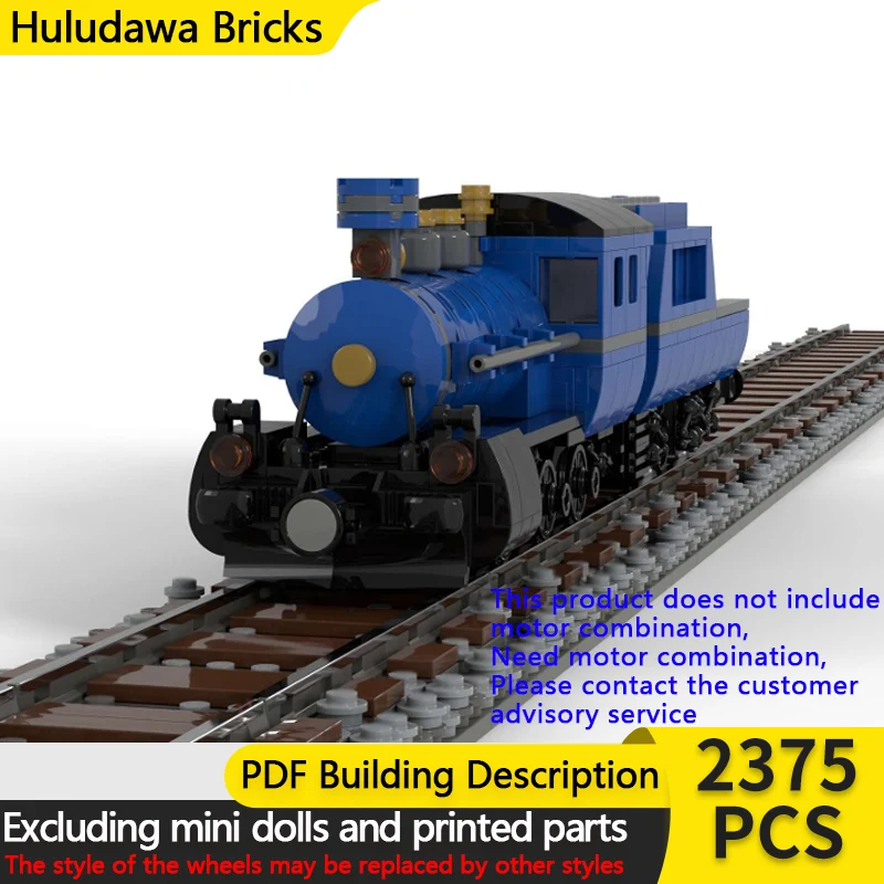 

City Car Model MOC Building Bricks Small Motorized Locomotive Modular Technology Children Holiday Gifts Assemble Toys Suit