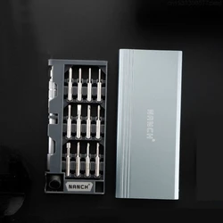 NANCH 24 in 1 Precision Combination Screwdriver Button Version Mobile Phone Computer Drone Maintenance Repair Hand Tool