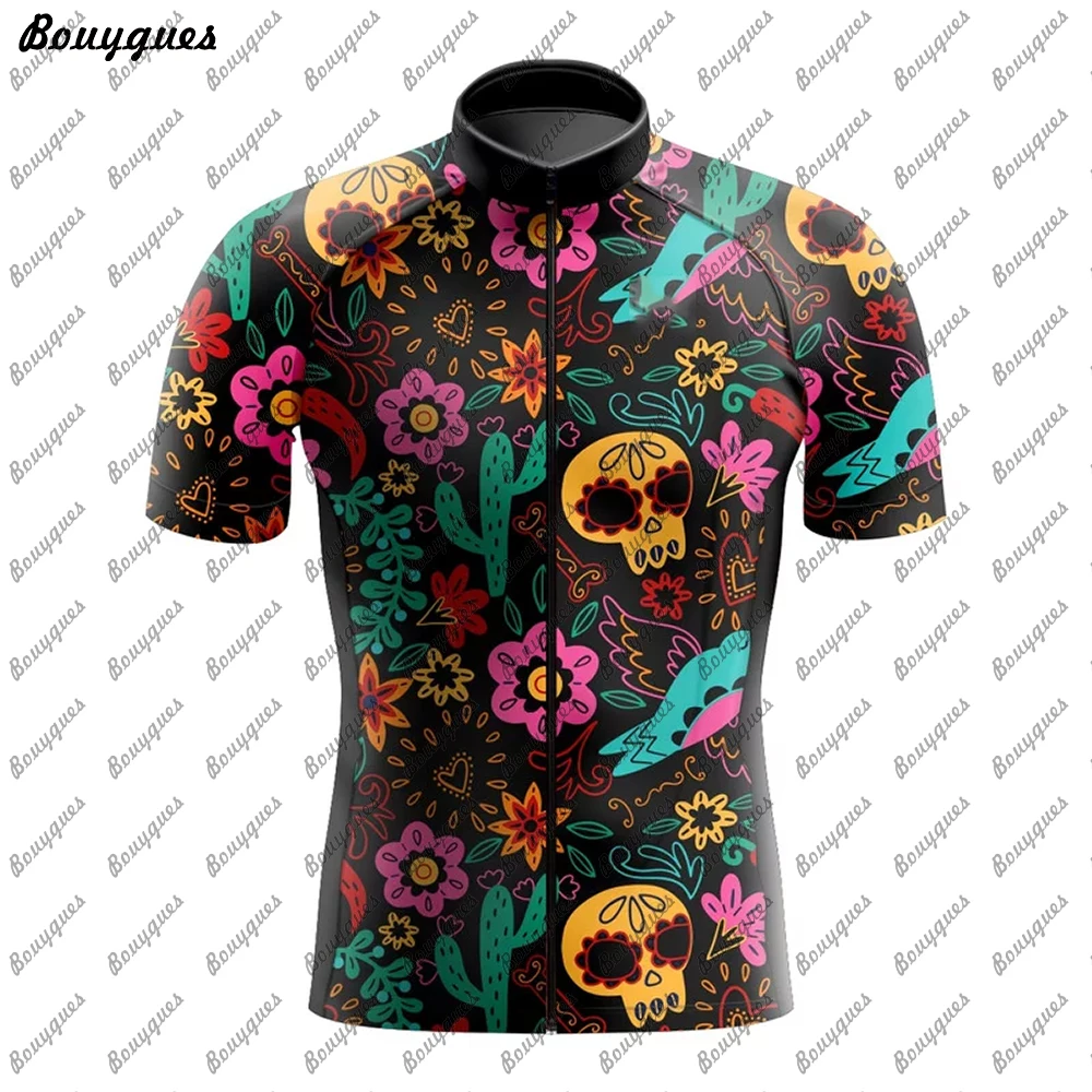 2023 NEW Mexico Cycling Jersey MTB Maillot Bike Shirt Downhill Jersey High Quality Pro Team Tricota Mountain Bicycle Clothing