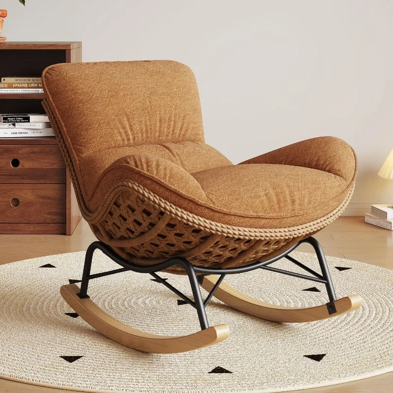 Leisure Home Rocking Lobster Chair Living Room Siesta Lazy Sofa  Technology Cloth Internet celebrity