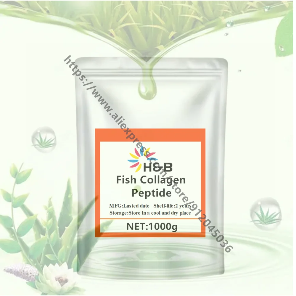 شحن سريع عالمي بالجملة لشد البشرة وببتيدات كولاجين الأسماك تعزز مرونة الجلد والترطيب