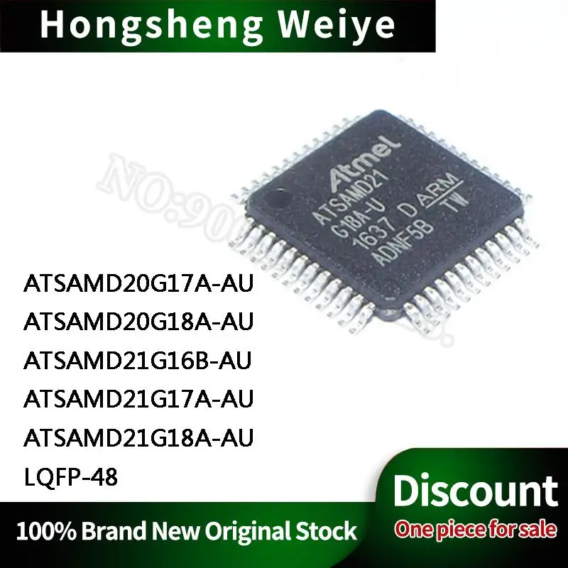 New ATSAMD20G17A-AU 20G18A-AU 21G16B-AU 21G17A-AU 21G18A-AU LQFP-48 IC Chip In Stock DISCOUNT Sell