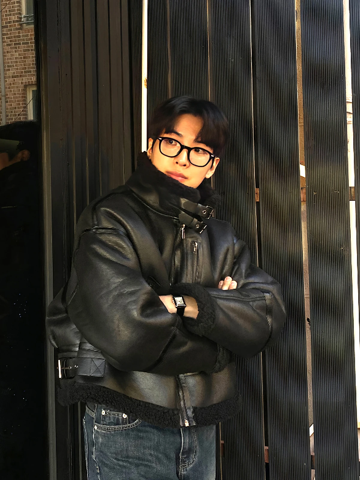 

Ретро американский мотоцикл Sle Jaet Thiened Fce, теплая хлопковая одежда, мужское зимнее пальто из натуральной кожи и меха...