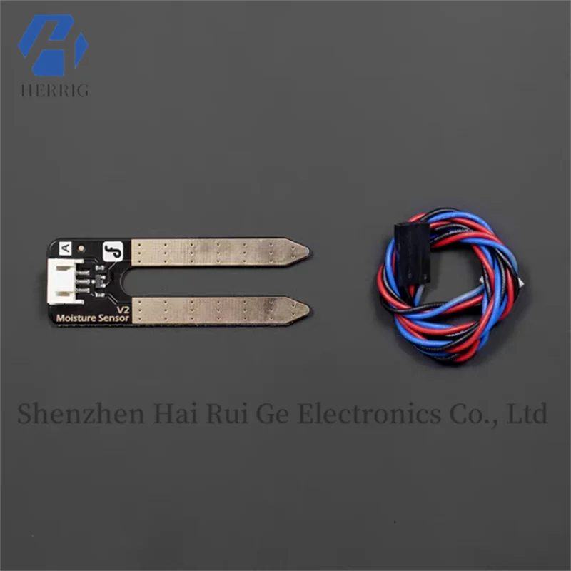 

DFRobot Resistance Soil Moisture Sensor Dry Moisture Detection Module Arduino Compatible
