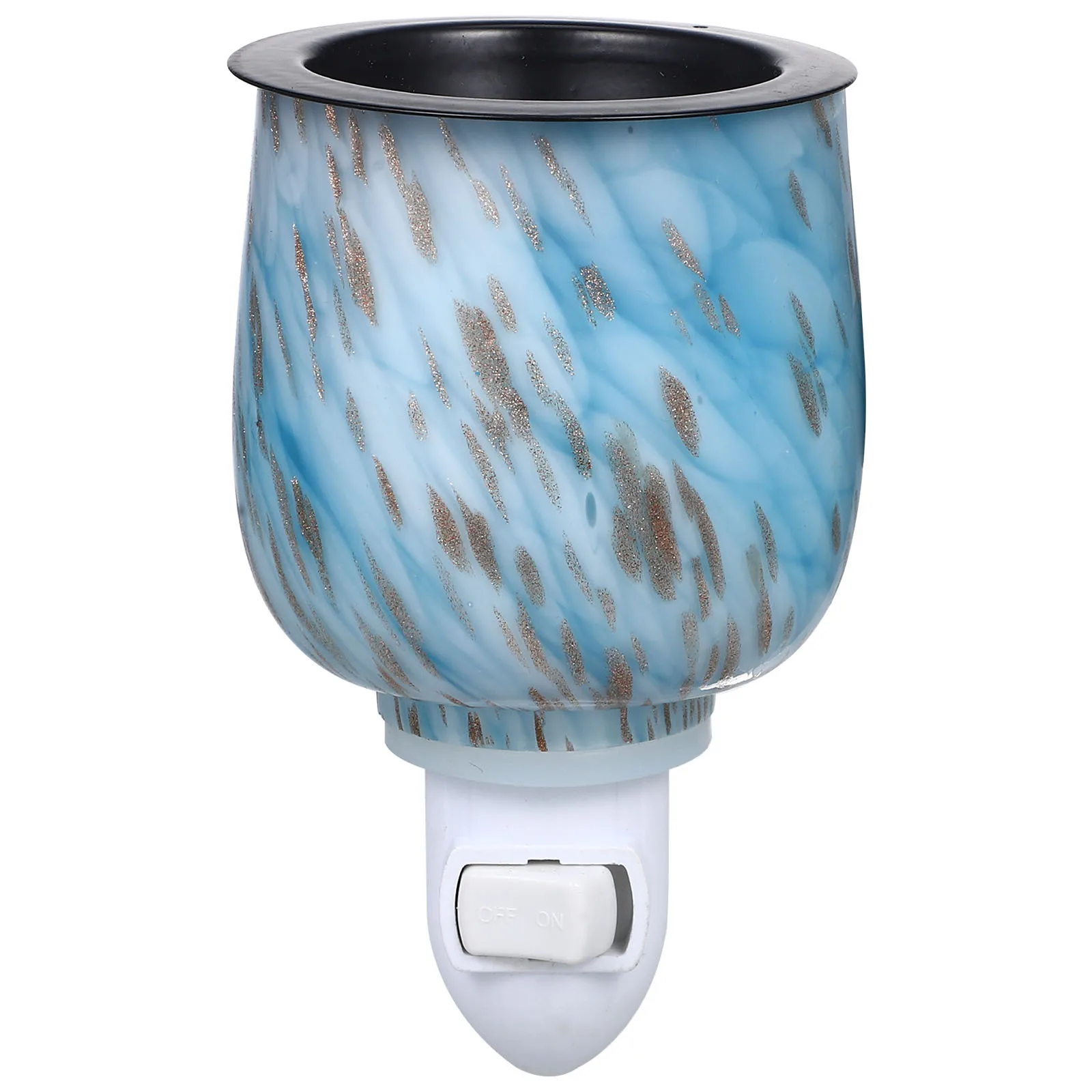 Lampada per fusione della cera Uso cucina Ventilatore di scarico Ventilatore per aromaterapia per la ventilazione della toilette