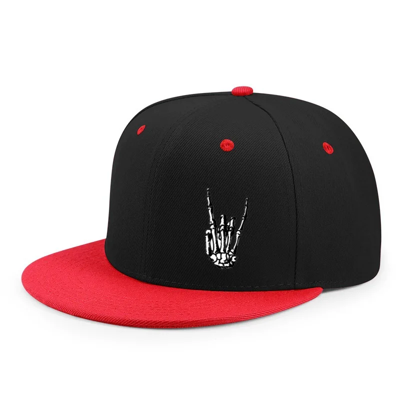 New Unisex Skeleton Fingers Printed Hip-hop Hats Spring Autumn Outdoor Adjustable Casual Baseball Caps Sunscreen Hat