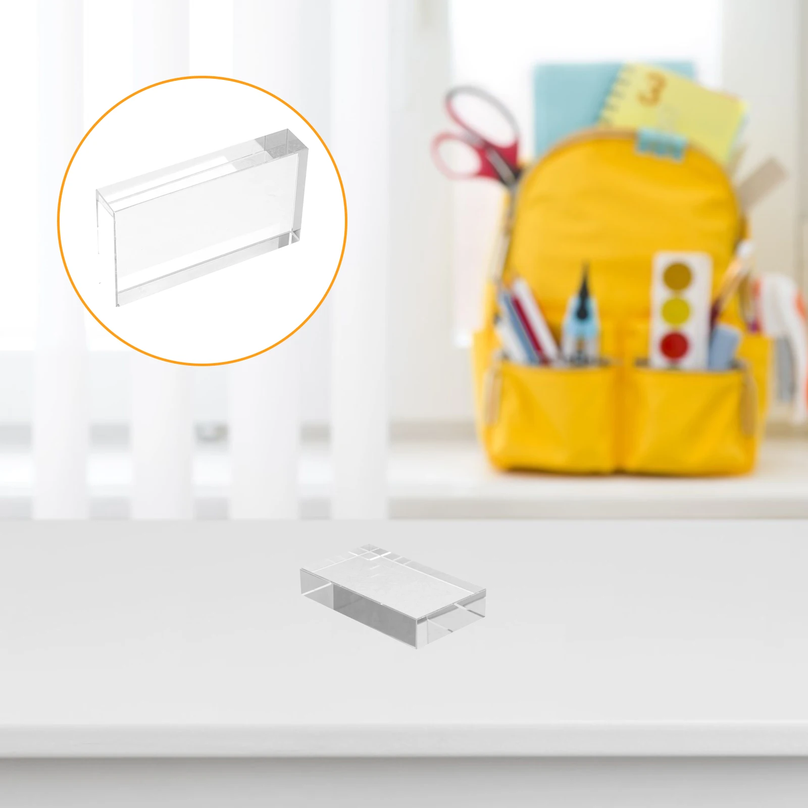 

Optical Prism Rectangular Spectrometer Lens Physics Lab Experiment Science Study Refracting Window Crystals Suncatcher Glass