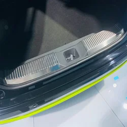 For Honda Vezel HR-V E:HEV 2021 2022 2023 Inner Rear Trunk Car Door Sill Edge Protector Trunk Rear Bumper Guard Plate Cover Trim