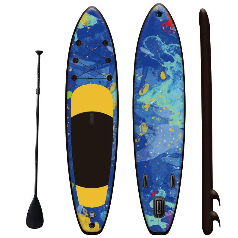 

New design environmental friendly 11'x33''x6'' paddle board stand board wooden sup paddleboard