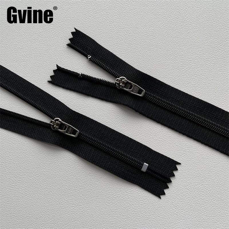 

20Pcs 7Inch 3# Nylon Coil Zippers Auto Lock Slider Close End Zipper for Tailor Clothes Pocket Trousers Garment Zip Repair Kit