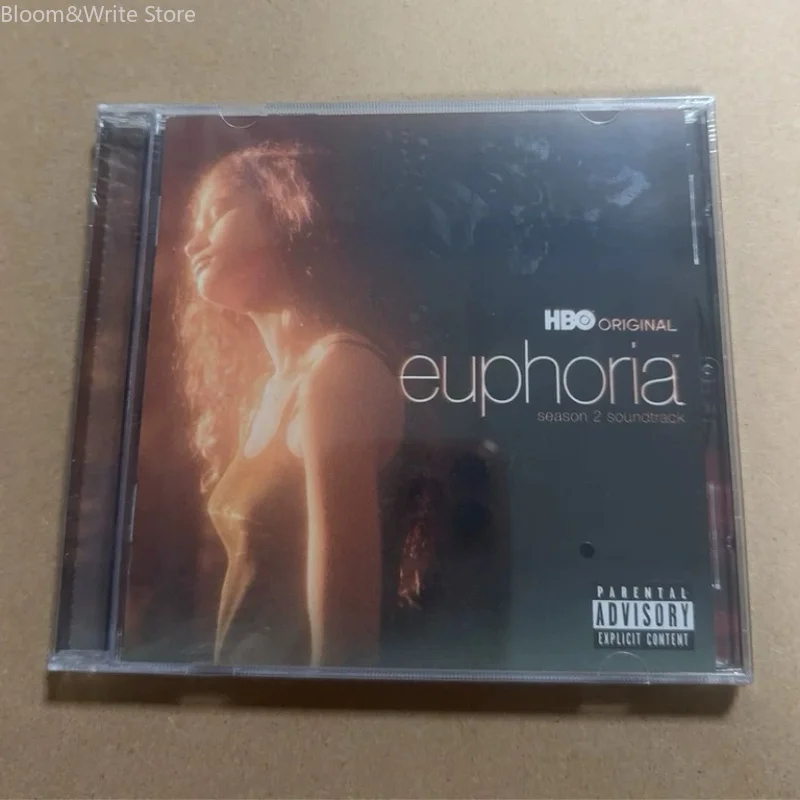 Classique Nouvelle Saison 2 de Euphoria Lana Del Rey CD musical Meilleurs Hits Album OST Watercolor Eyes Disque musical Boîte de bandes sonores Walkman