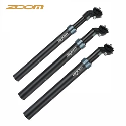ZOOM Alloy Suspension Seatpost Bicycle 27.2/28.6/30.0/30.4/30.9/31.6/33.9mm Cushioning MTB Mountain Bike Seat Saddle Tube