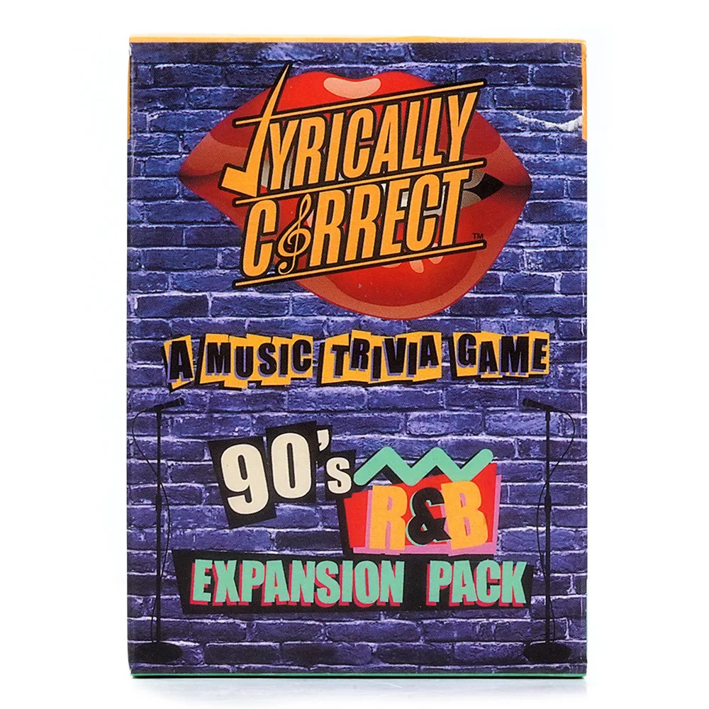 Music Game Lyrically Correct Adult Game Night and Fun Trivia Friends Gathering Cards Board Game For Home Party Adult Family Play