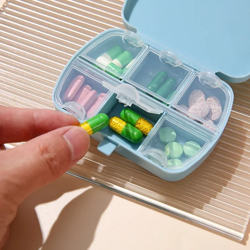 Medicine Storage Pill Cases Organizer Container for Travel Pillboxes with Seal Ring Small Medicine Box Pill Dispenser Container