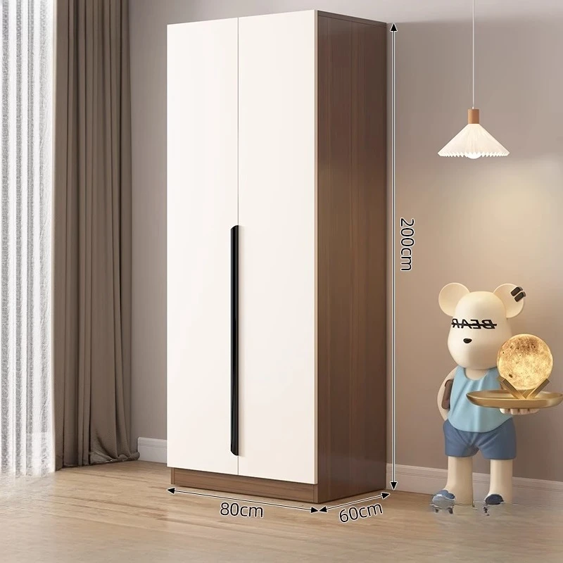 

Rustic Simple Wardrobe Black Cabinet Heavy Duty Wooden Modern Wardrode Cheap Tall Armadio Guardaroba Furniture For Bedroom