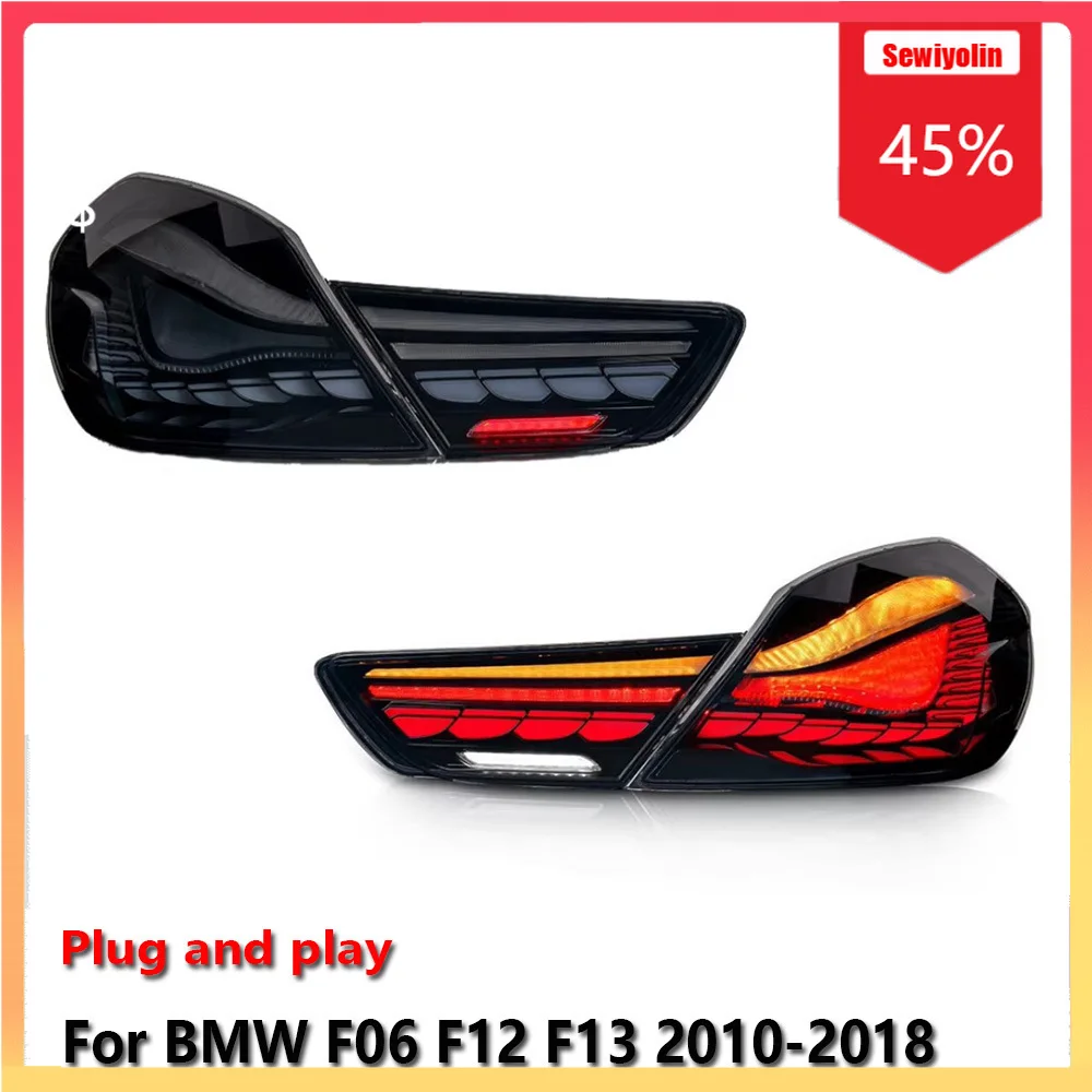 

Автомобильные светодиодные задние фонари, детали для BMW F06 F12 F13 2010-2018, авто противотуманные DRL, стоп-сигнал поворота, лампа Plug and Play