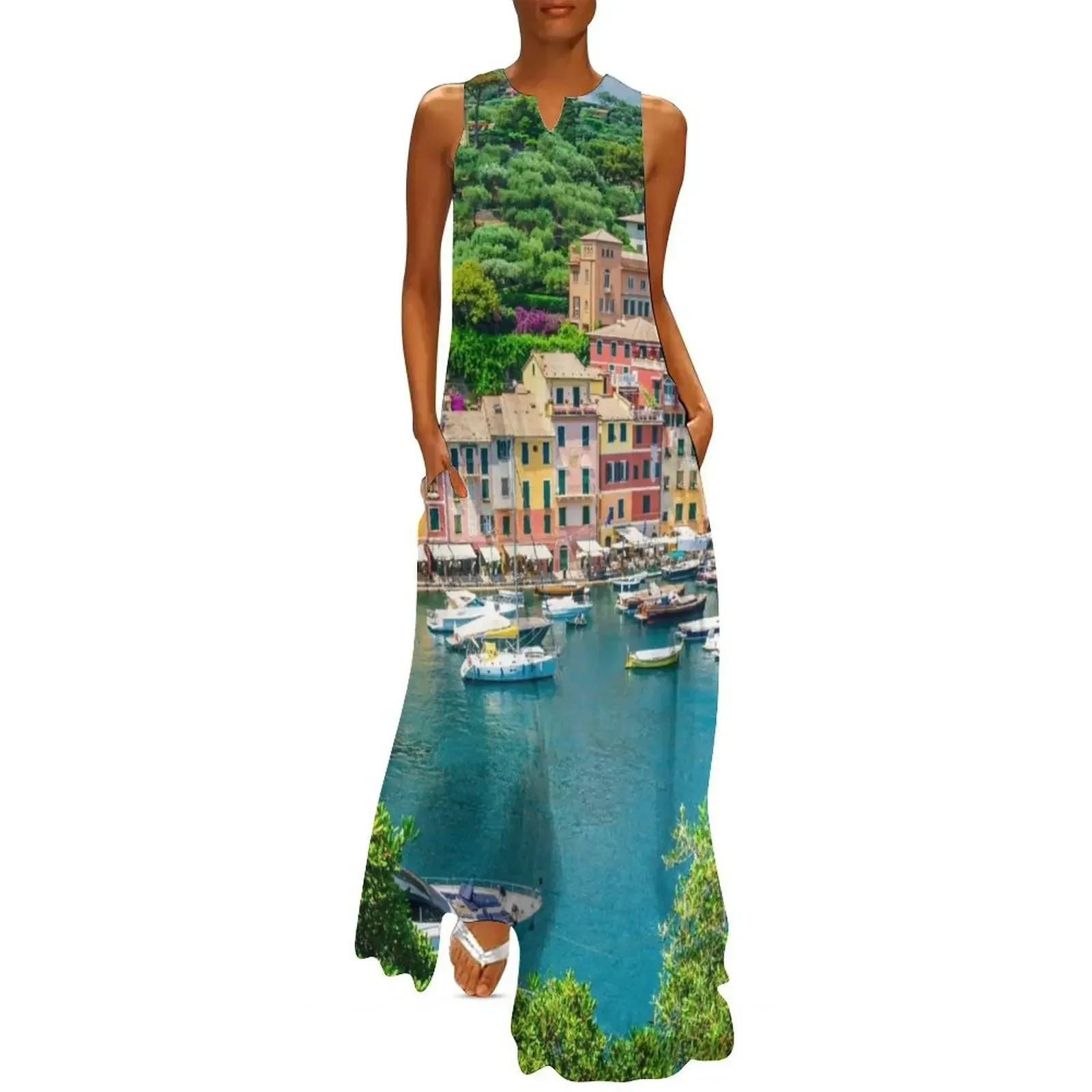 

Portofino Long Dress dresses for womens women's clothing summer 2025 novelties summer clothes summer clothes for women Dress