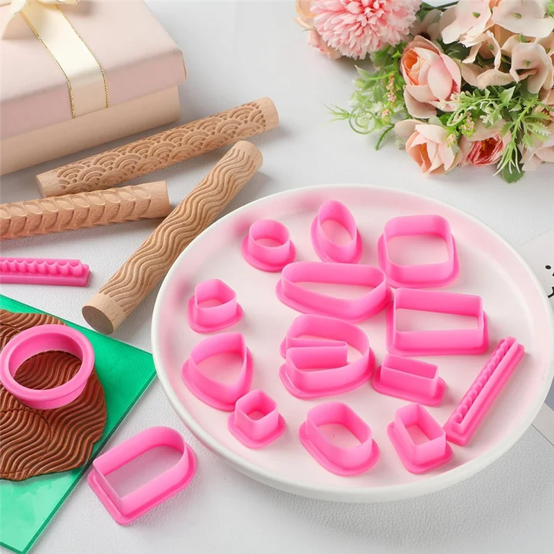 

Резак для полимерной глины для изготовления серег, инструменты для скульптуры валиков из полимерной глины для рукоделия своими руками