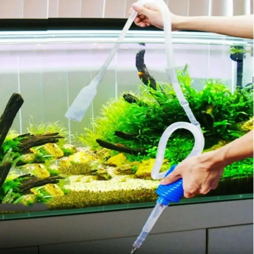 

Semi-automatic Aquarium Clean Vacuum Water Change Changer Gravel Water Filter Aquarium Siphon Pump Cleaning Tools for Fish Tank